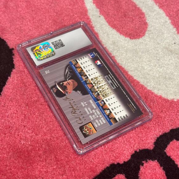 Cal Ripken Jr – 1995 Select Certified [Mirror Gold] #72 – CSG 8 Near Mint - Picture 3 of 5